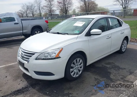 2014 Nissan Sentra Sv from USA, damaged, VIN 3N1AB7AP8EL642062
